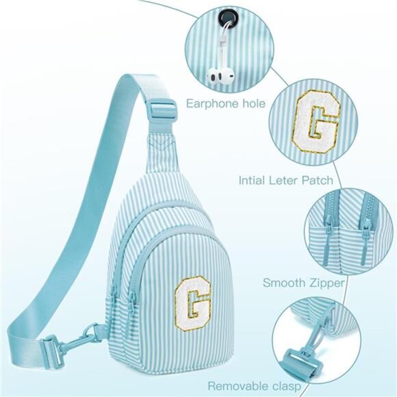 Crossbody Bags Fanny Pack for Teen Girls - Picture 4 of 6